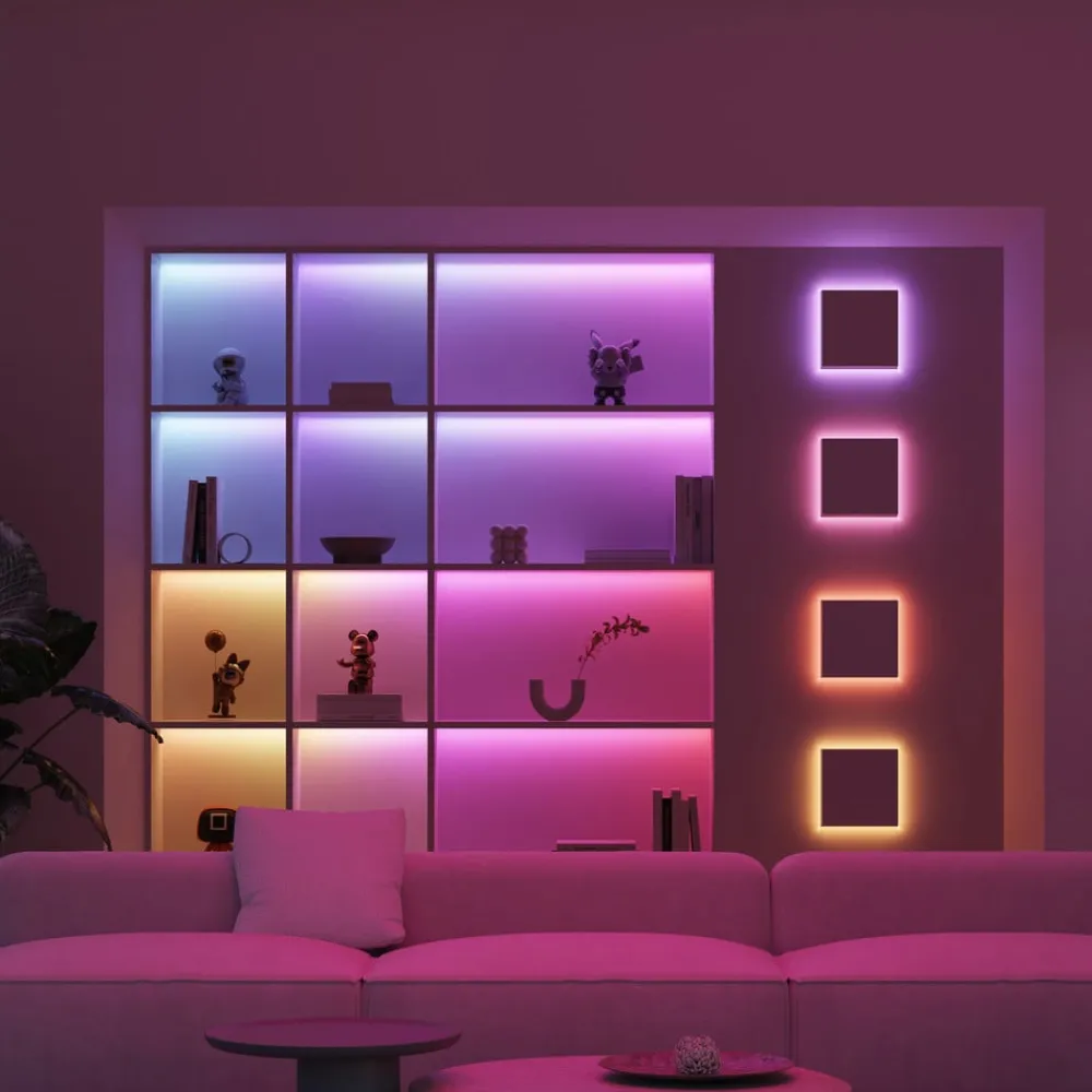 Calex Dekorationsbelysning|Led Strips > Smart LED-strip Striplight, længde 10 m, CCT, RGB, WLAN