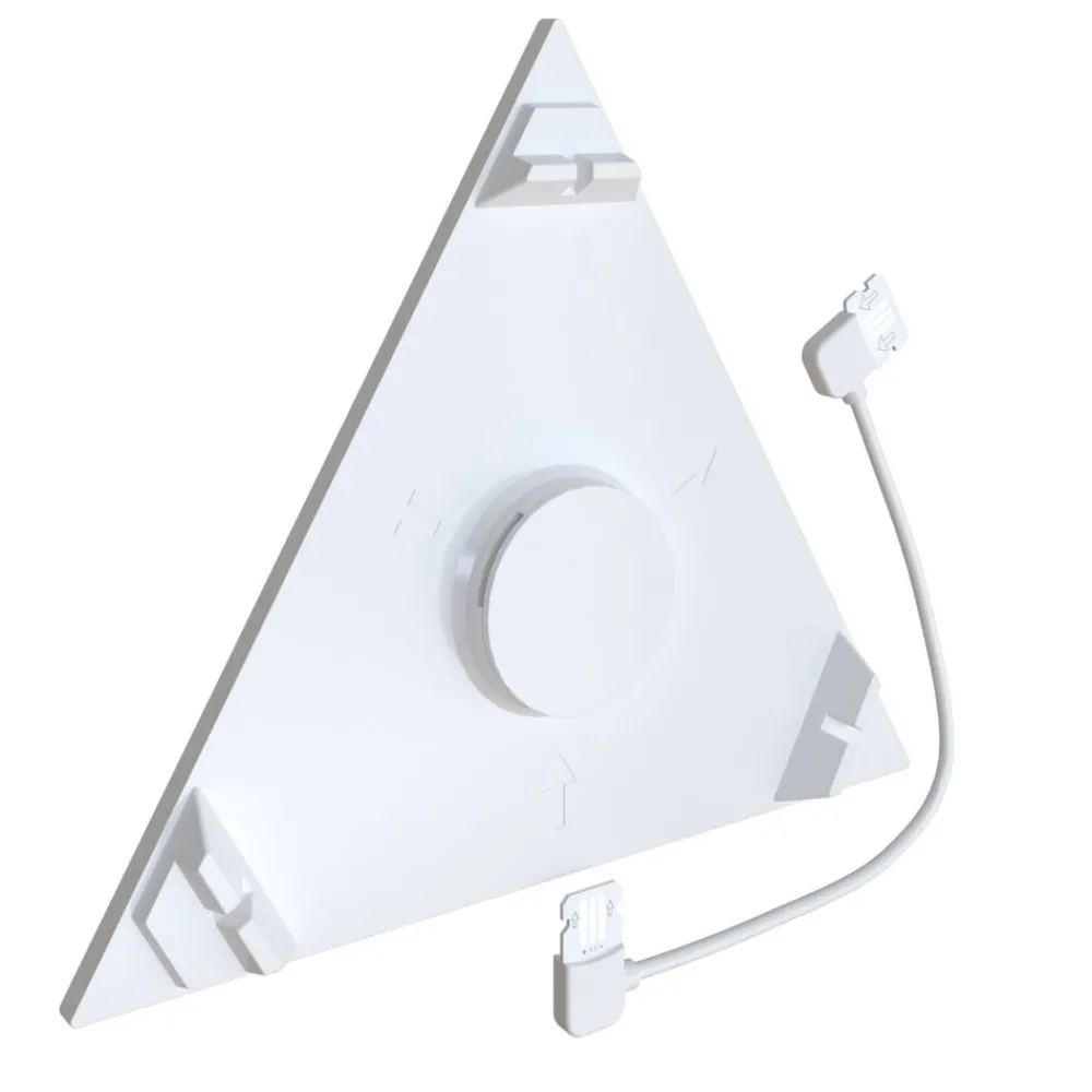 Calex Dekorationsbelysning > Smart LED-væglampe TRIANGLES, 9-delt, RGBW, dæmpbar