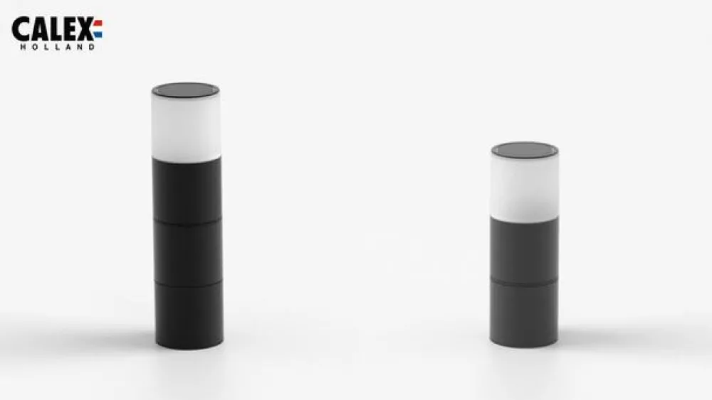 Calex Gadebelysning > Smart Outdoor Gardenpost RGBW sokkellampe