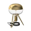 Calex Bordlamper > Tripod bordlampe, guld
