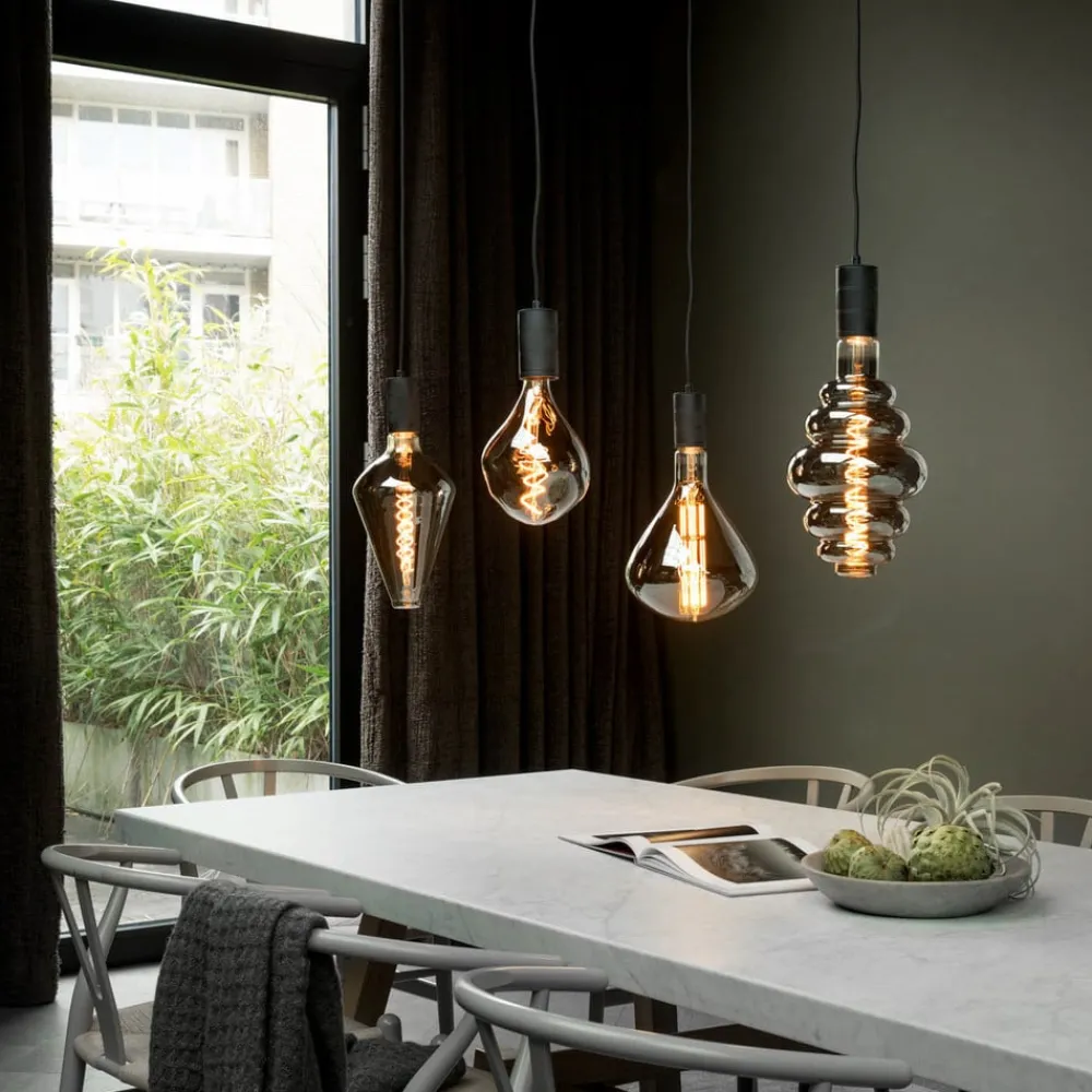 Calex Dæmpbar Led-Pære|Filament Pære > Vienna LED-pære E27 6 W dim 1.800 K titan