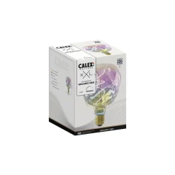 Calex Dæmpbar Led-Pære|Filament Pære > XXL Organic Neo LED E27 4 W G125 dim rainbow