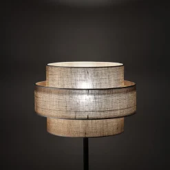 TK Lighting Gulvlamper > Calisto gulvlampe, jute, cylinder, naturbrun, højde 155 cm