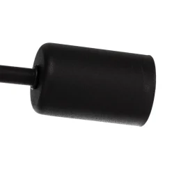 Gang|Loftlamper ^ HELAM Cambridge loftlampe, 6 lyskilder, sort