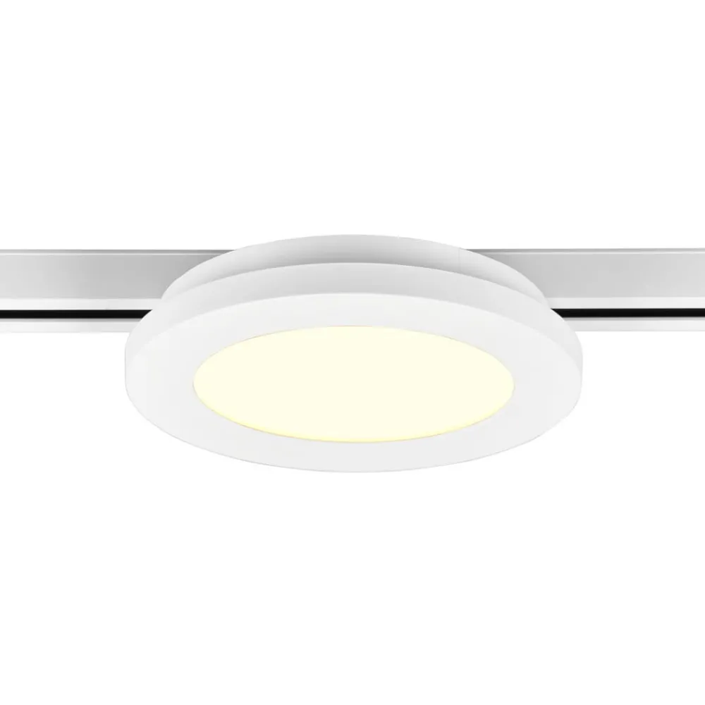 Trio Lighting Skinnesystem > Camillus LED-skinnelampe til DUOline, hvid, Ø 17 cm