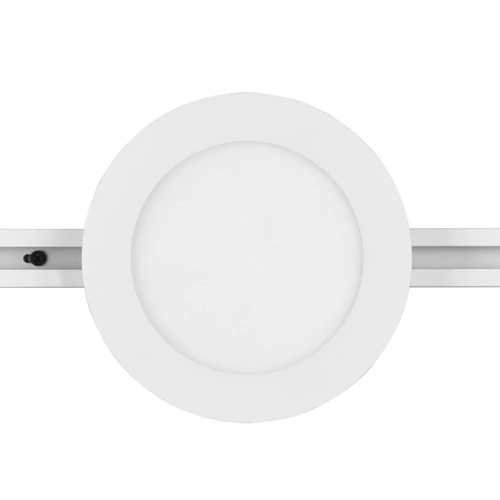 Trio Lighting Skinnesystem > Camillus LED-skinnelampe til DUOline, hvid, Ø 17 cm