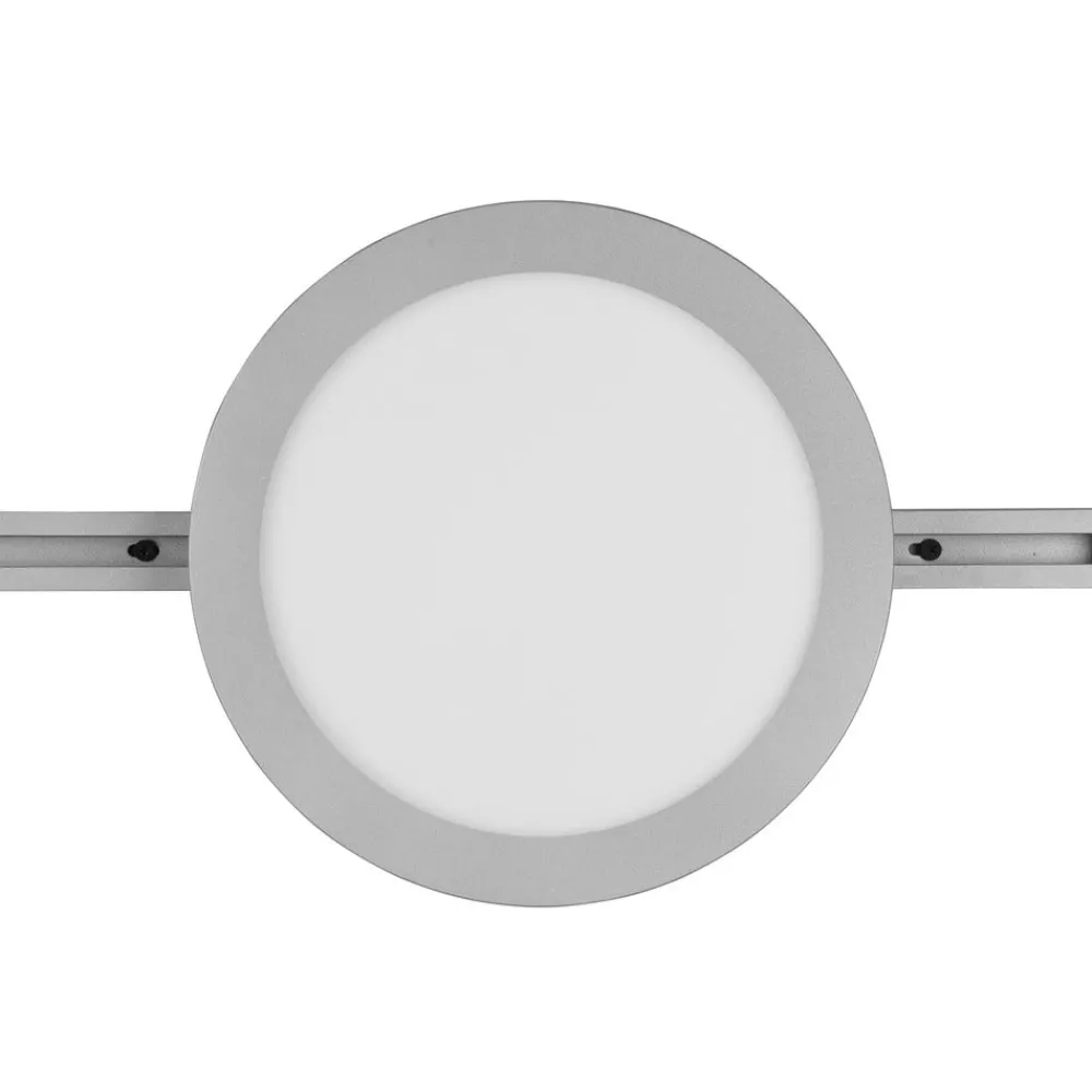 Trio Lighting Skinnesystem > Camillus LED-skinnelampe til DUOline, titanium, Ø 26 cm