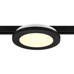 Trio Lighting Skinnesystem > Camillus LED-skinnelampe til DUOline, sort, Ø 17 cm