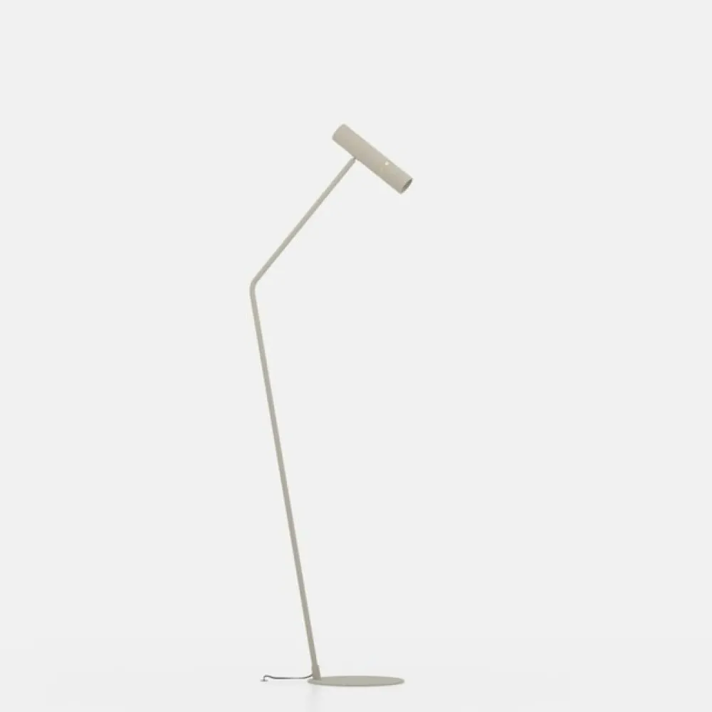 Gulvlamper|Gulvlamper ^ EGLO Caminia LED-gulvlampe, højde 158,5 cm, sandfarvet, stål