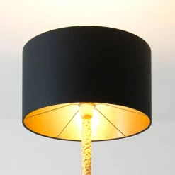 Holländer Gulvlamper > Cancelliere Rotonda chintz-gulvlampe sort/guld