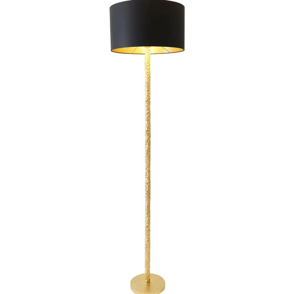 Holländer Gulvlamper > Cancelliere Rotonda chintz-gulvlampe sort/guld