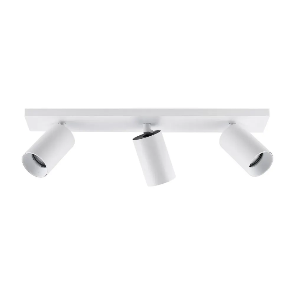 Deko-Light Gang|Loftlamper > CAN TILT loftspot, hvid, 48 x 9 cm, 3 lyskilder, metal GU10