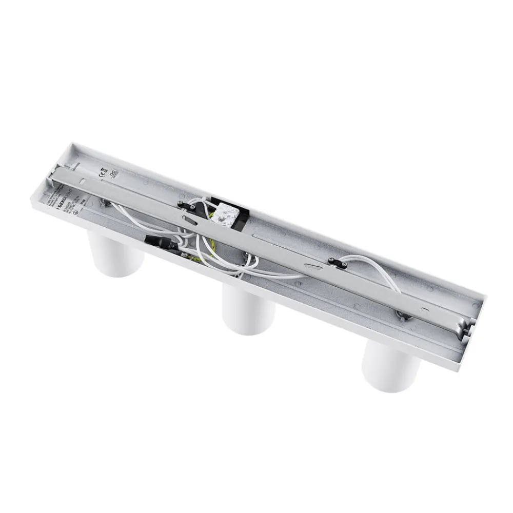 Deko-Light Gang|Loftlamper > CAN TILT loftspot, hvid, 48 x 9 cm, 3 lyskilder, metal GU10