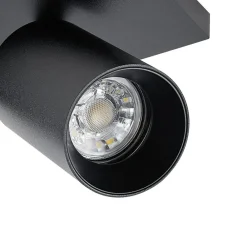 Deko-Light Loftlamper|Spotlights > CAN TILT loftspot, sort, 31 x 9 cm, 2 lyskilder, metal GU10