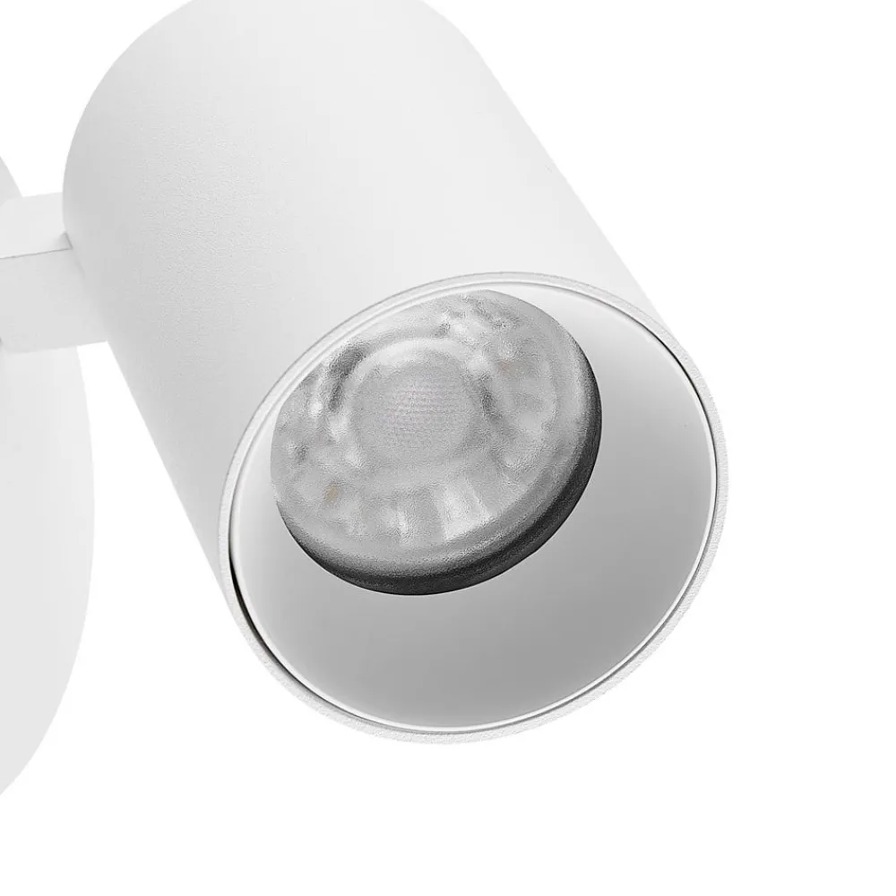 Deko-Light Væglamper|Væglamper > CAN TILT vægspot, hvid, Ø 10 cm, metal, afbryder, USB