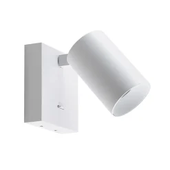 Deko-Light Væglamper|Væglamper > CAN TILT vægspot, hvid, 10 x 10 cm, metal, GU10-kontakt
