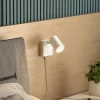 Væglamper|Væglamper ^ Deko-Light CAN TILT vægspot, hvid, 10 x 10 cm, metal, kontakt, USB