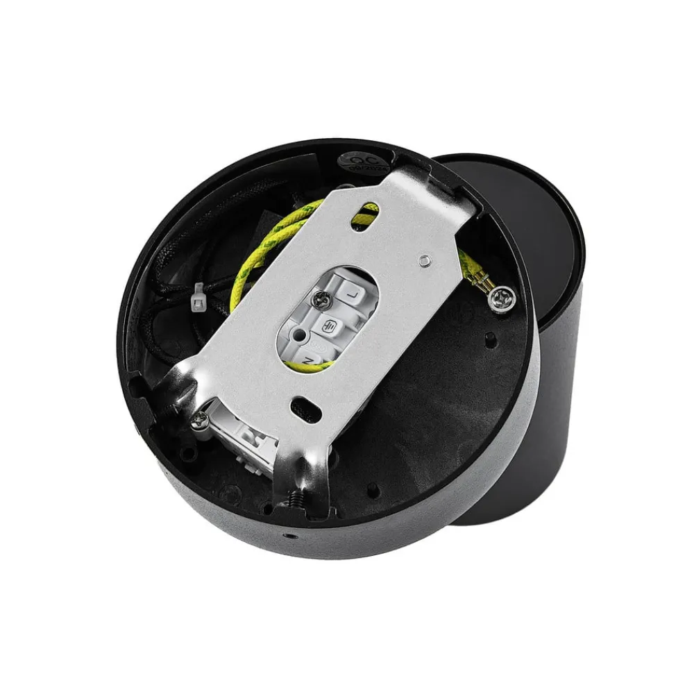 Deko-Light Væglamper|Væglamper > CAN TILT vægspot, sort, Ø 10 cm metal GU10 kontakt