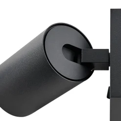 Deko-Light Væglamper|Væglamper > CAN TILT vægspot, sort, 10 x 10 cm, metal, USB-kontakt