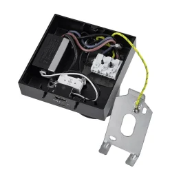 Deko-Light Væglamper|Væglamper > CAN TILT vægspot, sort, 10 x 10 cm, metal, USB-kontakt
