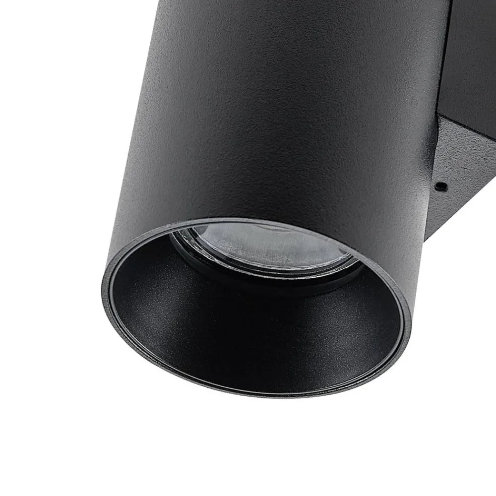 Deko-Light Væglamper|Væglamper > CAN væglampe, sort, 1 lyskilde, højde 13 cm, metal, GU10