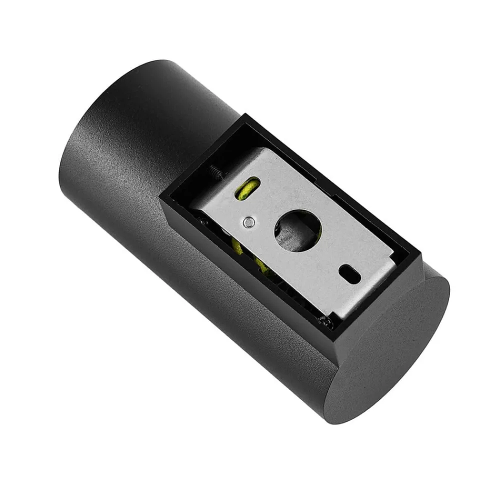 Deko-Light Væglamper|Væglamper > CAN væglampe, sort, 1 lyskilde, højde 13 cm, metal, GU10