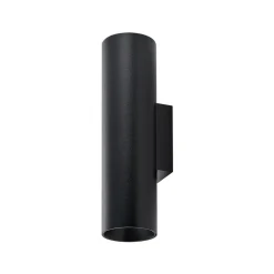 Deko-Light Væglamper|Væglamper > CAN væglampe, sort, 2 lyskilder, højde 22 cm, metal, GU10