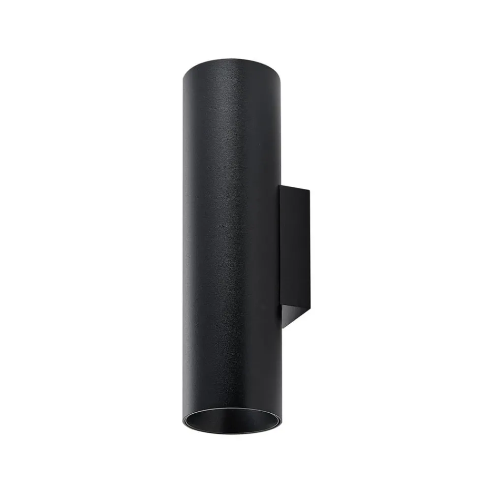 Deko-Light Væglamper|Væglamper > CAN væglampe, sort, 2 lyskilder, højde 22 cm, metal, GU10