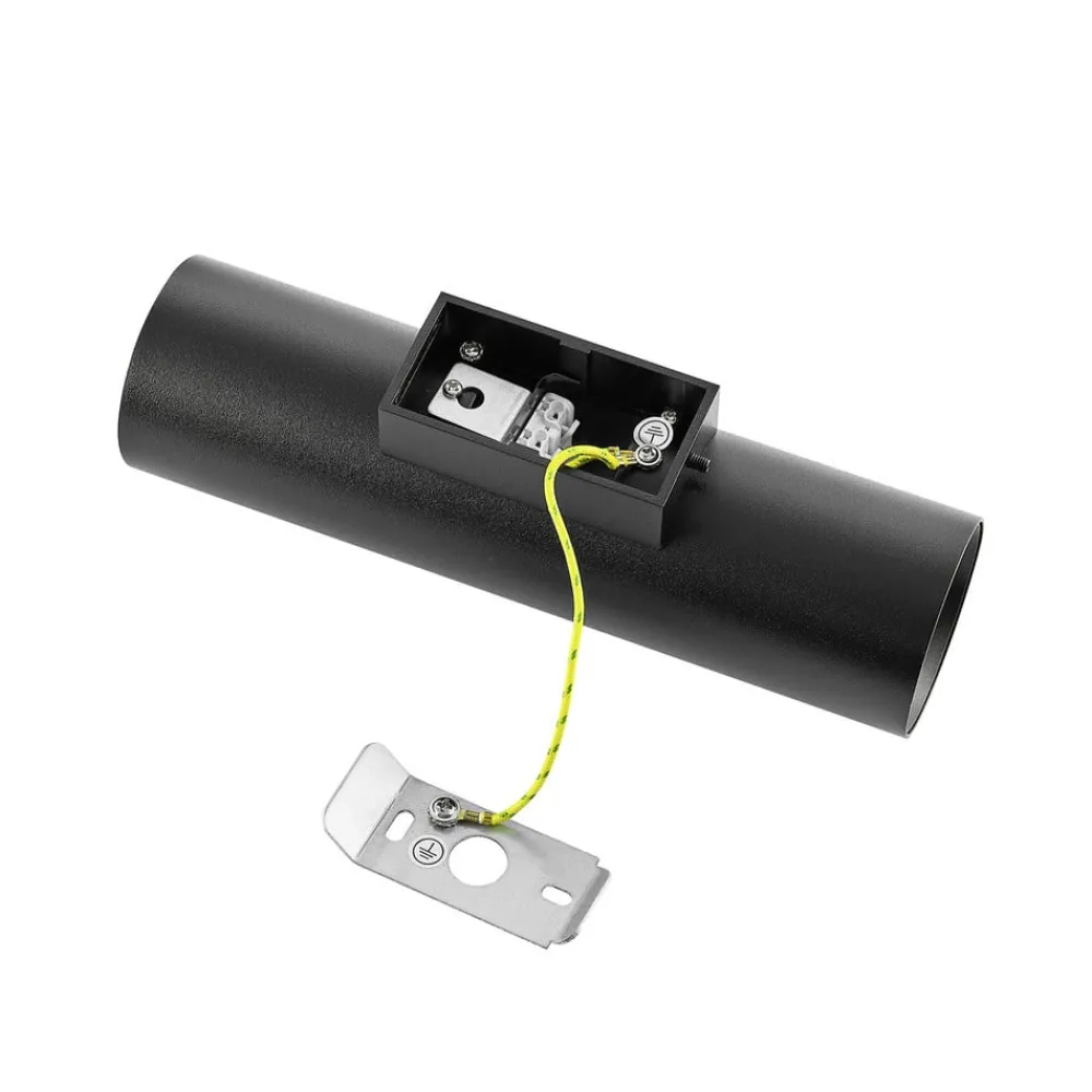 Deko-Light Væglamper|Væglamper > CAN væglampe, sort, 2 lyskilder, højde 22 cm, metal, GU10