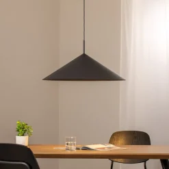 Pendellamper ^ Eko-Light Capital hængelampe, sort, 1 lyskilde, Ø 60 cm, GX53
