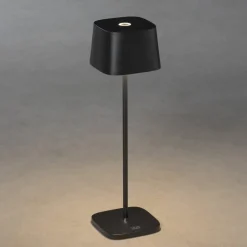 Konstsmide Dekorationsbelysning|Terrassebelysning > Capri LED-bordlampe til udendørs brug, sort