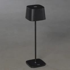 Konstsmide Dekorationsbelysning|Terrassebelysning > Capri LED-bordlampe til udendørs brug, sort