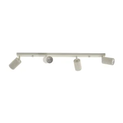SOLLUX LIGHTING Loftlamper > Carbon loftspot, beige, længde 81 cm, aluminium, 4 lyskilder.