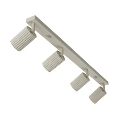 SOLLUX LIGHTING Loftlamper > Carbon loftspot, beige, længde 81 cm, aluminium, 4 lyskilder.