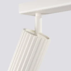 SOLLUX LIGHTING Loftlamper > Carbon loftspot, beige, længde 81 cm, aluminium, 4 lyskilder.