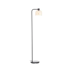 Gulvlamper|Gulvlamper ^ Brilliant Casto gulvlampe, højde 150 cm, rav, glas/metal