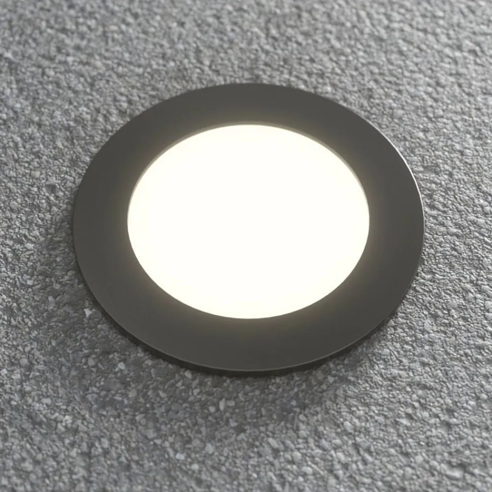 Fumagalli Nedgravet Udebelysning|Udendørs Spot > Ceci 120 LED nedgravningsspot, sort, CCT