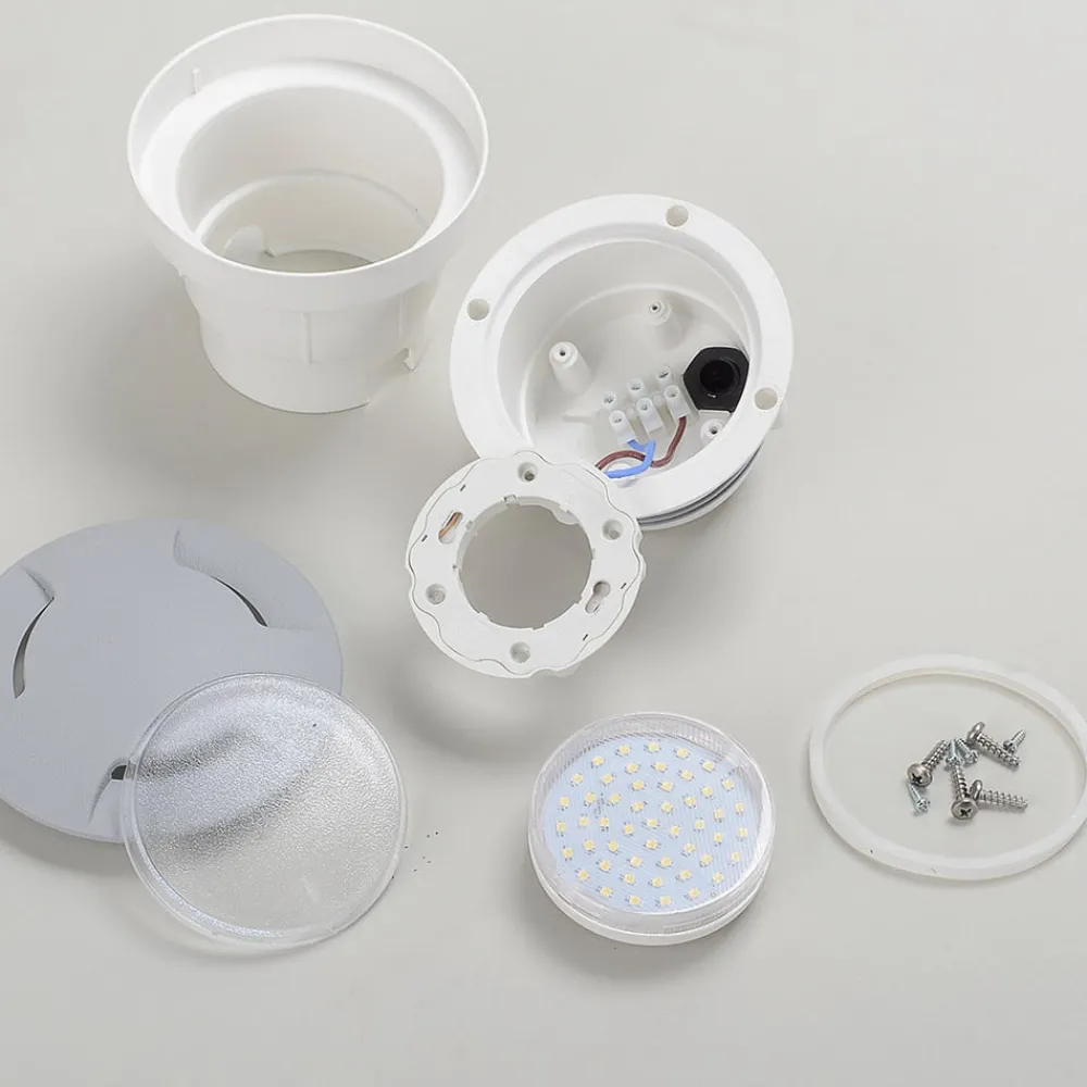 Fumagalli Nedgravet Udebelysning|Udendørs Spot > Ceci 120-3L LED-nedgravningsspot, gråt, CCT