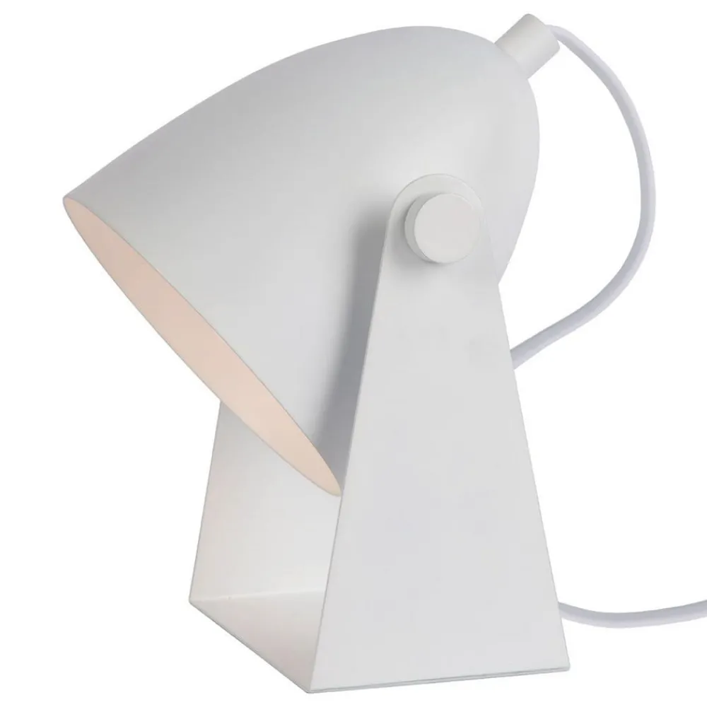 Lucide Arbejdsrum/Kontor|Bordlamper > Chago bordlampe i metal, hvid
