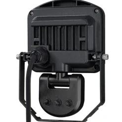 Ledino Væglampe Med Sensor|Udendørs Spot > Charlottenburg spotlight sensor sort 3.000K 10W