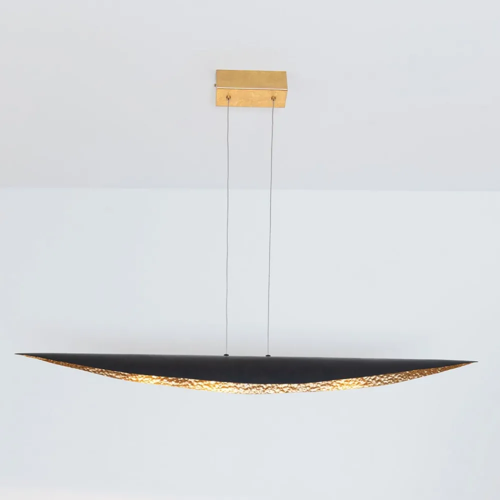 Holländer Pendellamper > Chiasso LED-pendel, sort-brun/guld
