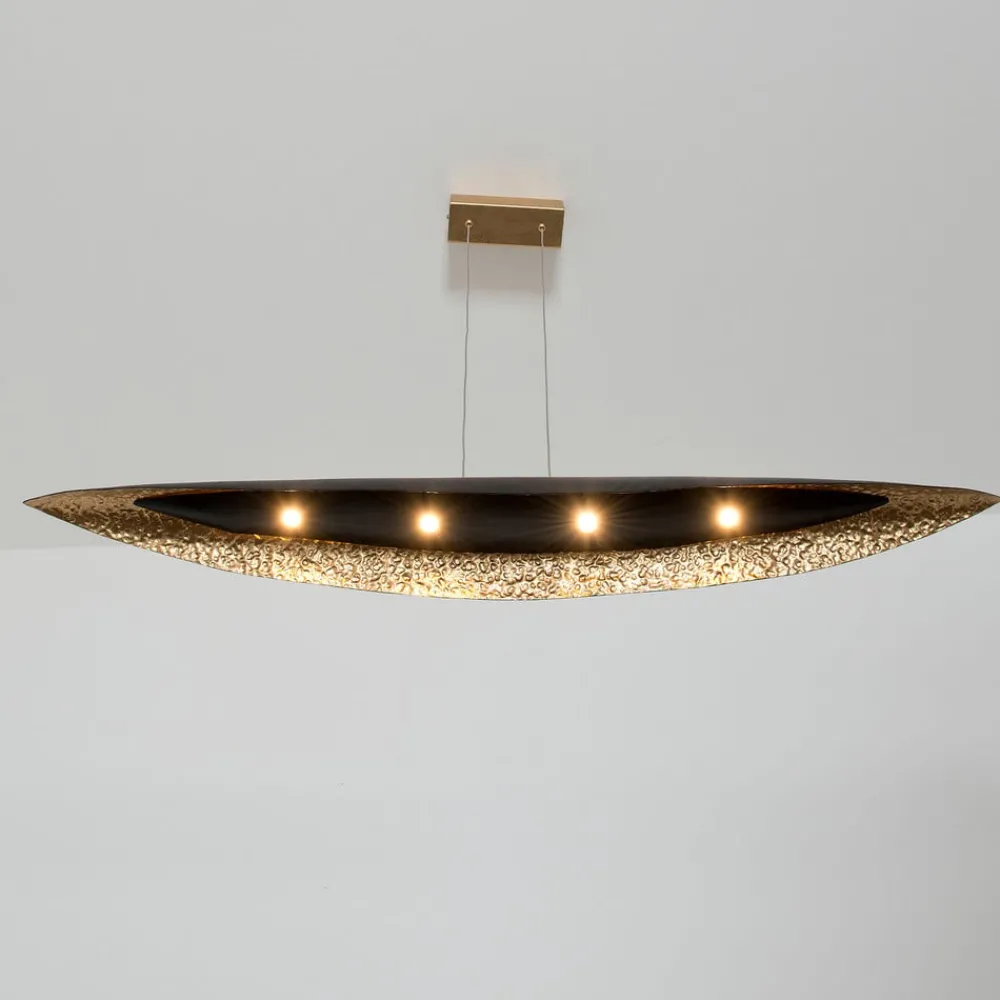Holländer Pendellamper > Chiasso LED-pendel, sort-brun/guld