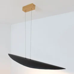 Holländer Pendellamper > Chiasso LED-pendel, sort-brun/guld