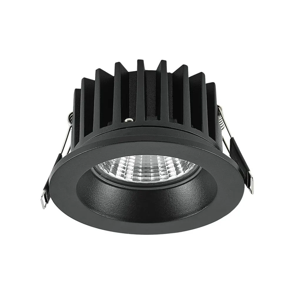 Molto Luce Loftlamper|Indbygningsspots > Chicco Round indbygningsspot 7W 30° 3.000K sort