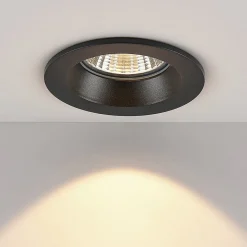 Molto Luce Loftlamper|Indbygningsspots > Chicco Round indbygningsspot 7W 30° 3.000K sort