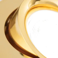 Loftlamper|Loftlamper ^ ORION Choice indbygningsspot aluminium, kan roteres guld