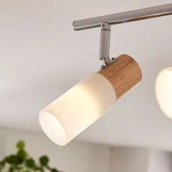 Lindby Loftlamper|Loftlamper > Christoph LED-træspot, 4 lyskilder