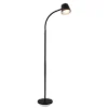 Briloner Gulvlamper|Gulvlamper > Cielo LED-gulvlampe, sort, touchdæmper, USB-kabel