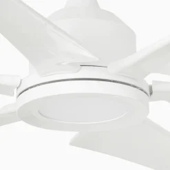 FARO BARCELONA Loftventilatorer > Cies XL loftventilator til store rum, DC, hvid