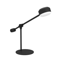 Arbejdsrum/Kontor ^ EGLO Clavellina LED-bordlampe, sort, vipbar